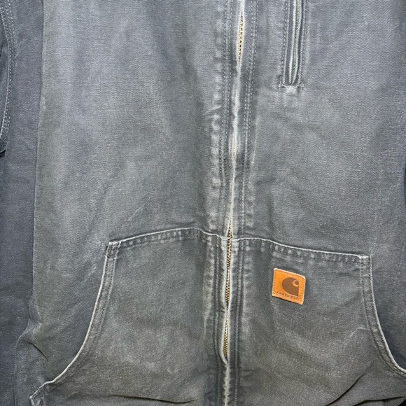 Carhartt Active Hooded Jacket Quilt Lined Mens 2XL Tall 101540 316 Green - Picture 3 of 16